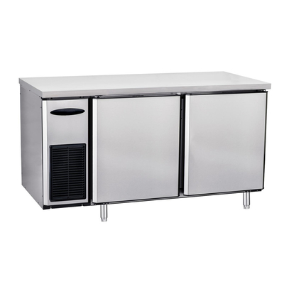 Hotel Redbowl 1500mm Stainless Steel Two Door Under Counter Freezer
