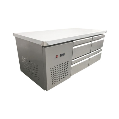 Industrial Single-temp Treshin Commercial Kitchen Under Counter Fridge With Drawers