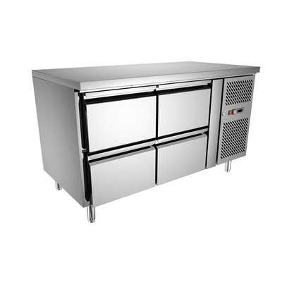 Commercial Single-temperature Kitchen Under Counter Fridge Workbench Fridge With Drawers Use For Kitchen