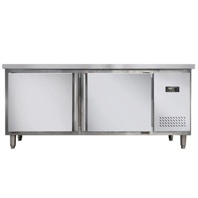 Single-temperature Stainless Steel Worktop Working Table Chiller Chiller Freezer