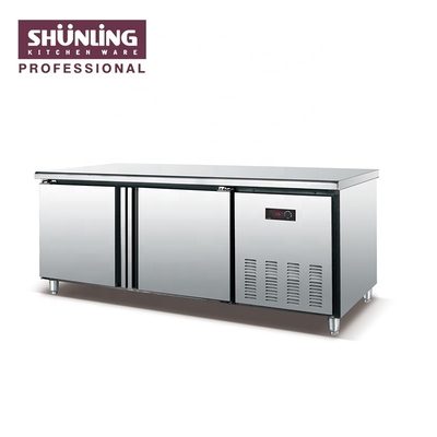 Commercial Refrigerated Single-Temperature Undercounter Fridge Freezer Worktable
